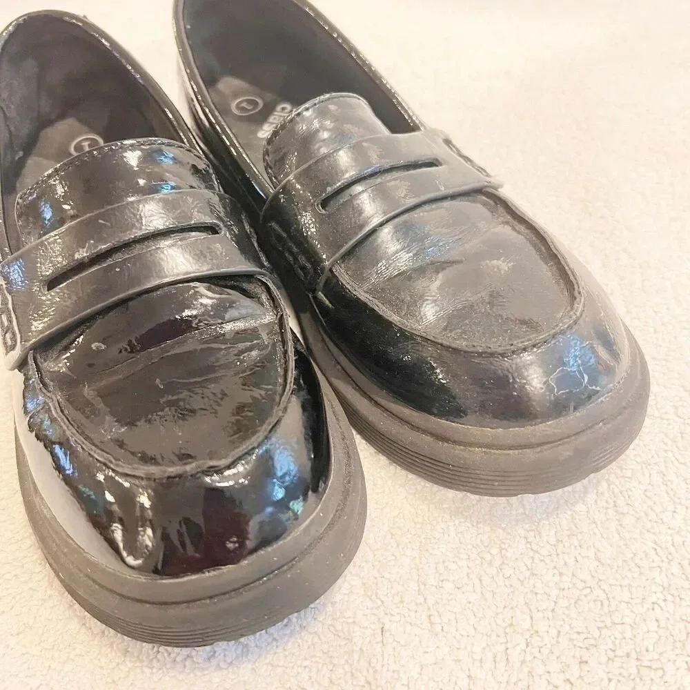 Art Class Celia Loafer Girls 1 Black P Classic Church Goth Punk Preppy Shoes